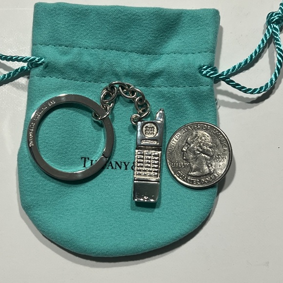Tiffany & Co. Sterling Silver Key Ring - Picture 2 of 8
